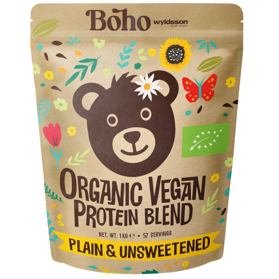 Boho Unflavoured Organic Vegan Protein Powder Blend