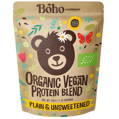 Boho Unflavoured Organic Vegan Protein Powder Blend